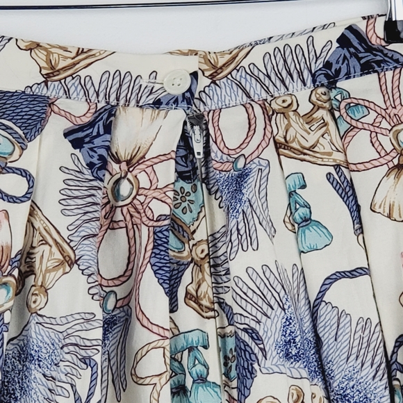 Vtg That's Me A-Line Skirt Princess Pockets 7/8 EC - Picture 4 of 8